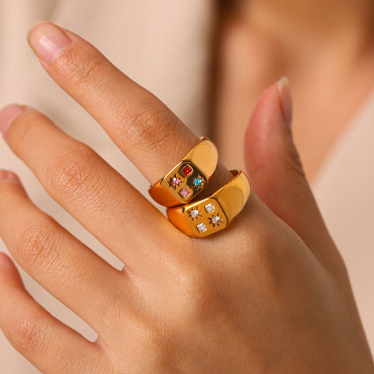 Giselle Multi Stone Ring
