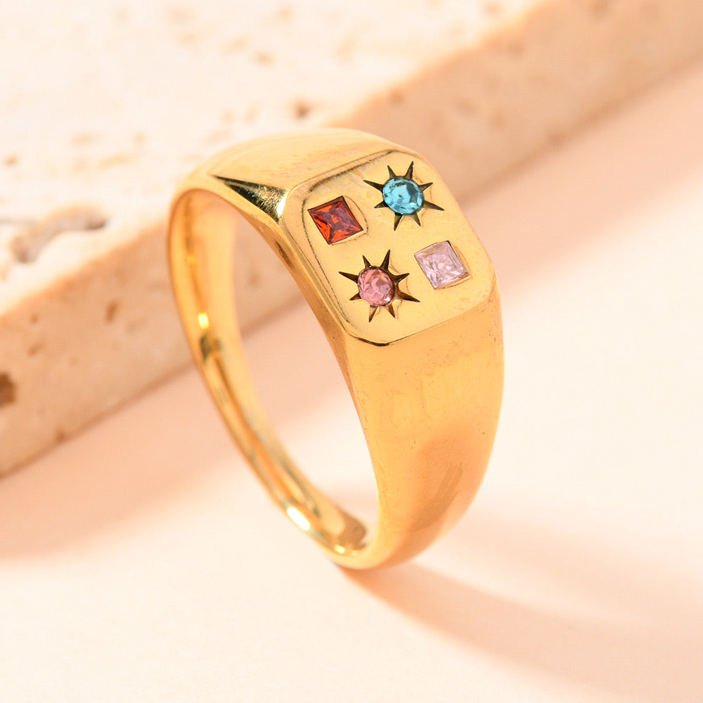 Giselle Multi Stone Ring