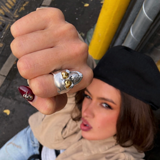 Dead Serious Skull Ring