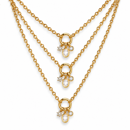 Lana Diamond Charm Pendant Necklace