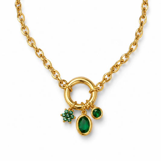 Lana Diamond Charm Pendant Necklace