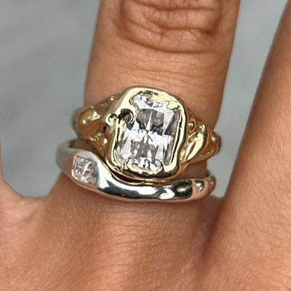 Heirloom Dual Toned Ring Set of 2