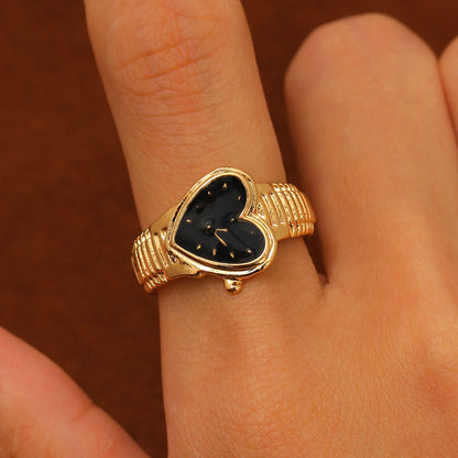 Watch Me Funky Enamel Ring