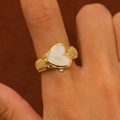 Watch Me Funky Enamel Ring