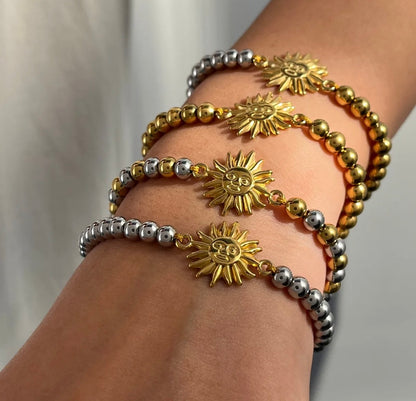 It Gets Better Gold Sun Adjustable Thread Bracelet