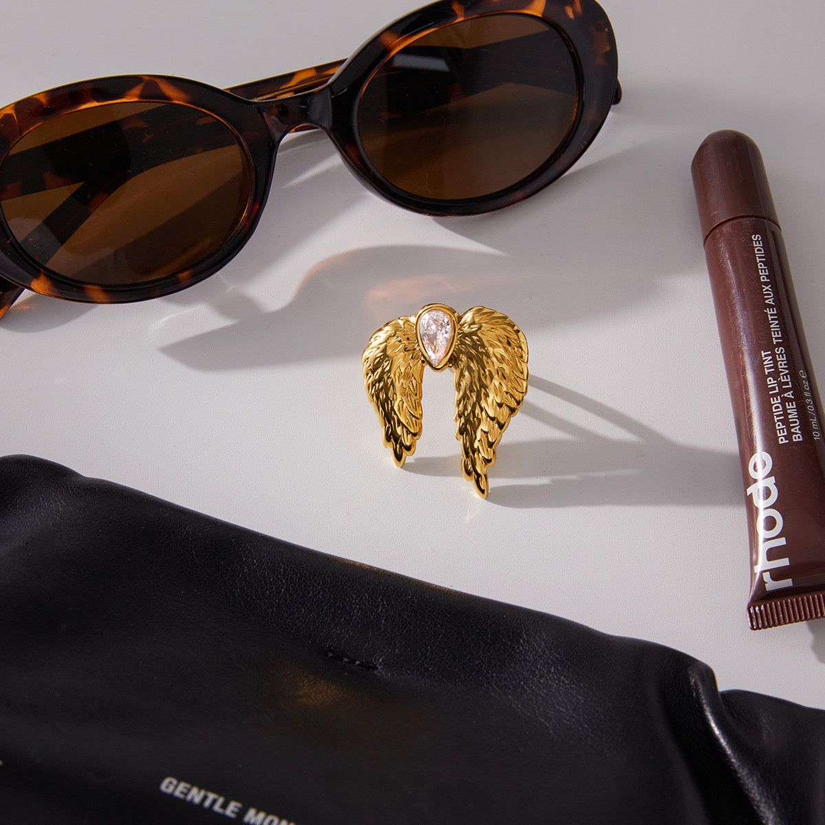 Heaven Sent Gold Wing Ring