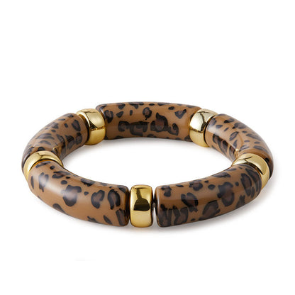 Wild Side Acrylic Bangle Set of 2