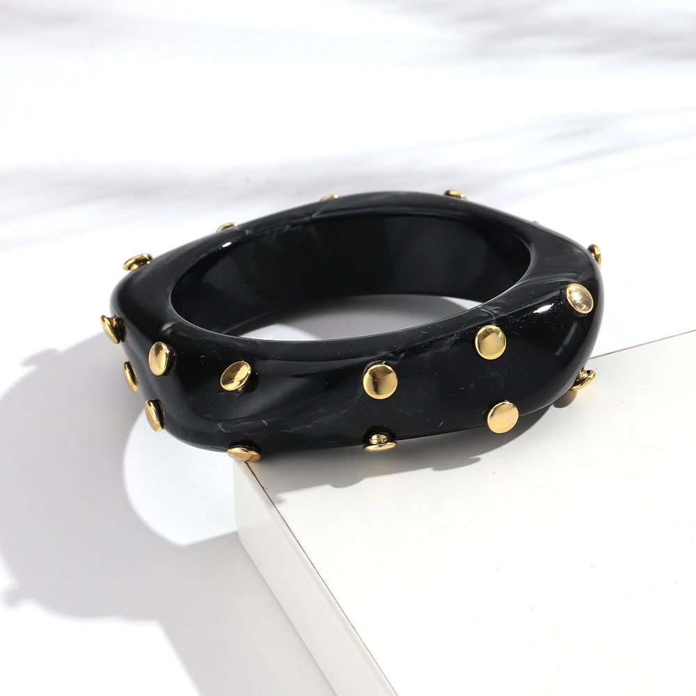 Unfiltered Resin Bangles Set