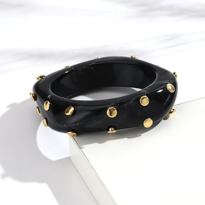 Unfiltered Resin Bangles Set