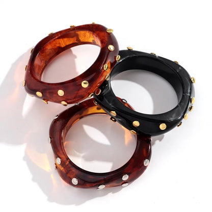 Unfiltered Resin Bangles Set