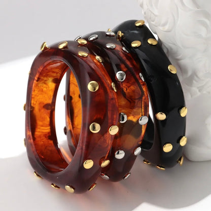 Unfiltered Resin Bangles Set